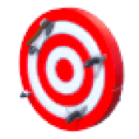 Throwing Knife Target - Rare from Halloween 2022
